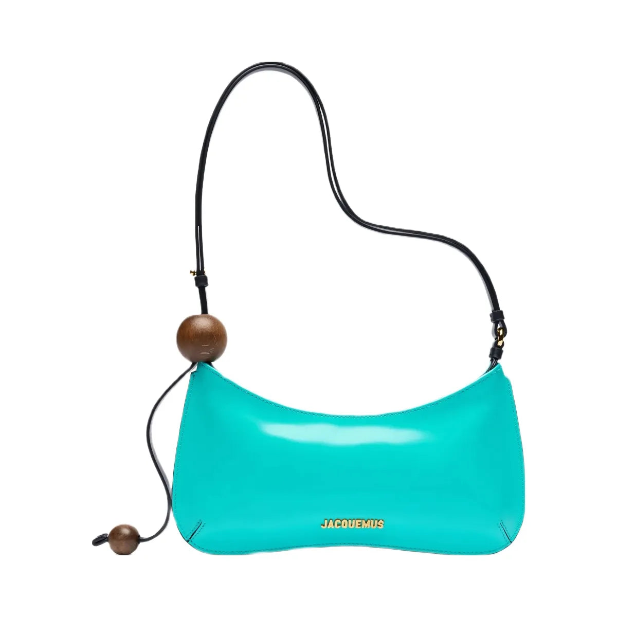 Jacquemus The Bisou Perle Beaded Shoulder-Bag Turquoise