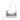 Jacquemus The Bisou Perle Python-Embossed Leather Structured Bag Silver