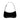Jacquemus The Bisou Structured Handbag In Glazed Calf-Leather Black