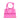 Jacquemus The Knot Chiquito Smooth Leather Structured Bag Neon Pink