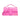Jacquemus The Large Bambino Smooth Leather Structured Bag Neon Pink