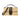 Jacquemus The Large Bambino Structured Bag In Woven Raffia-Effect With Smooth Leather Trim Natural / Dark Brown