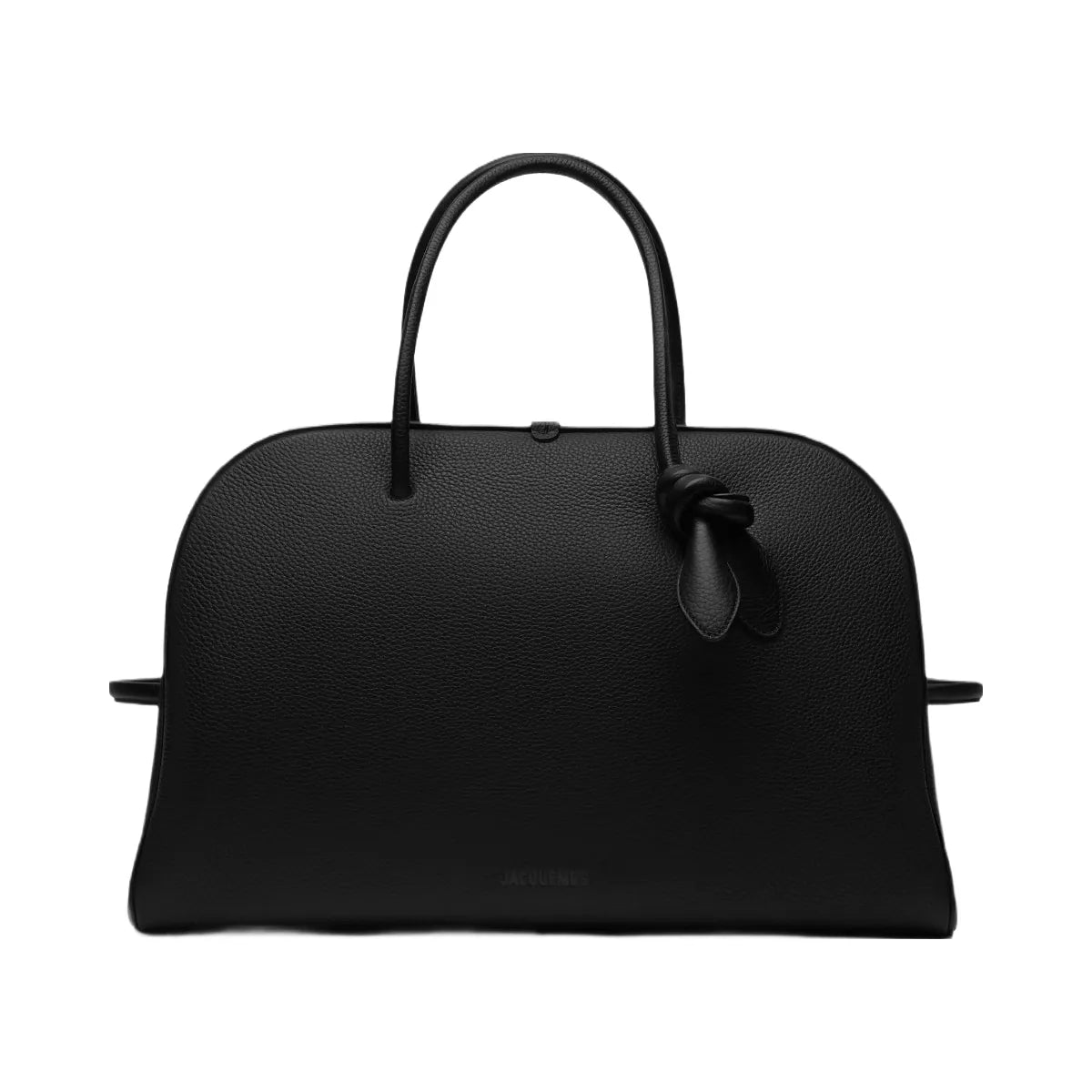 Jacquemus The Large Turismo Large Soft Bowling Bag Black