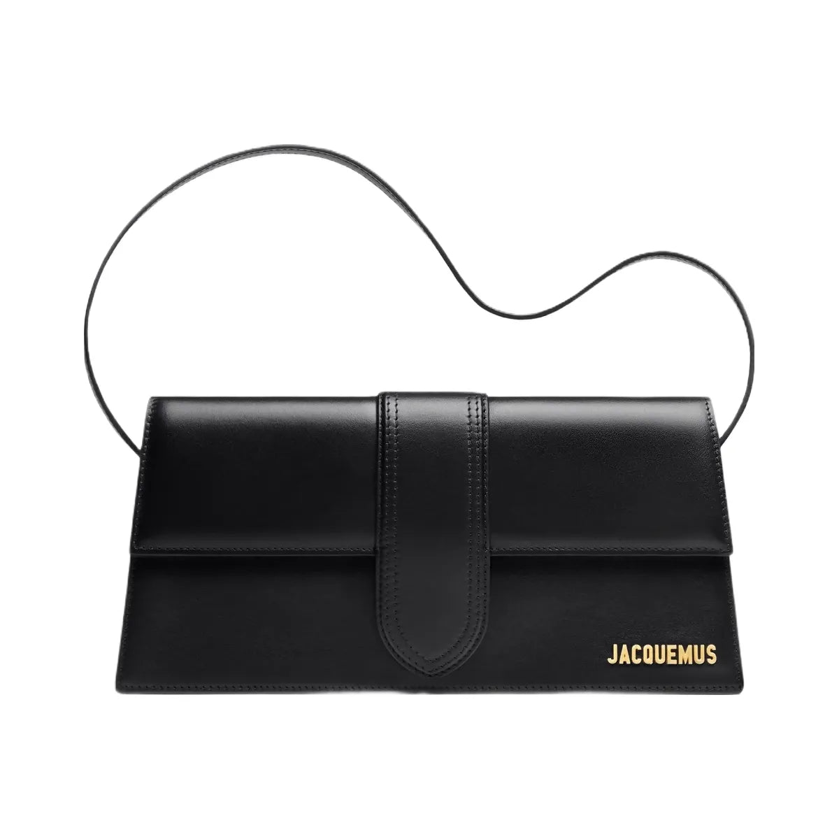 Jacquemus The Long Bambino Long Flap Bag Black