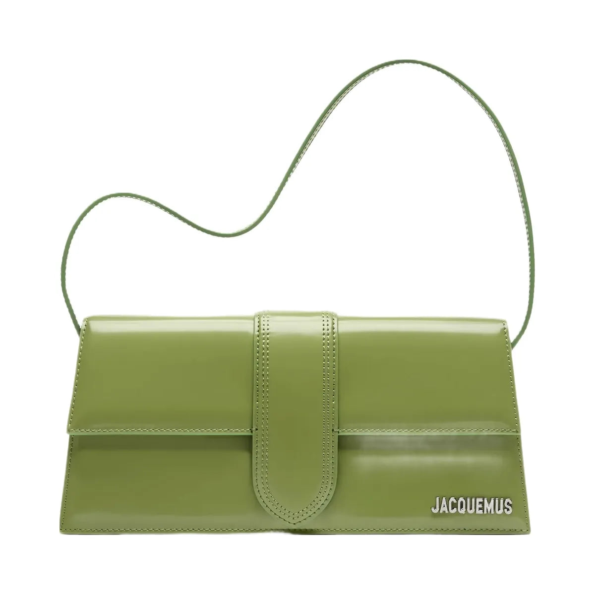Jacquemus The Long Bambino Long Flap Bag Green