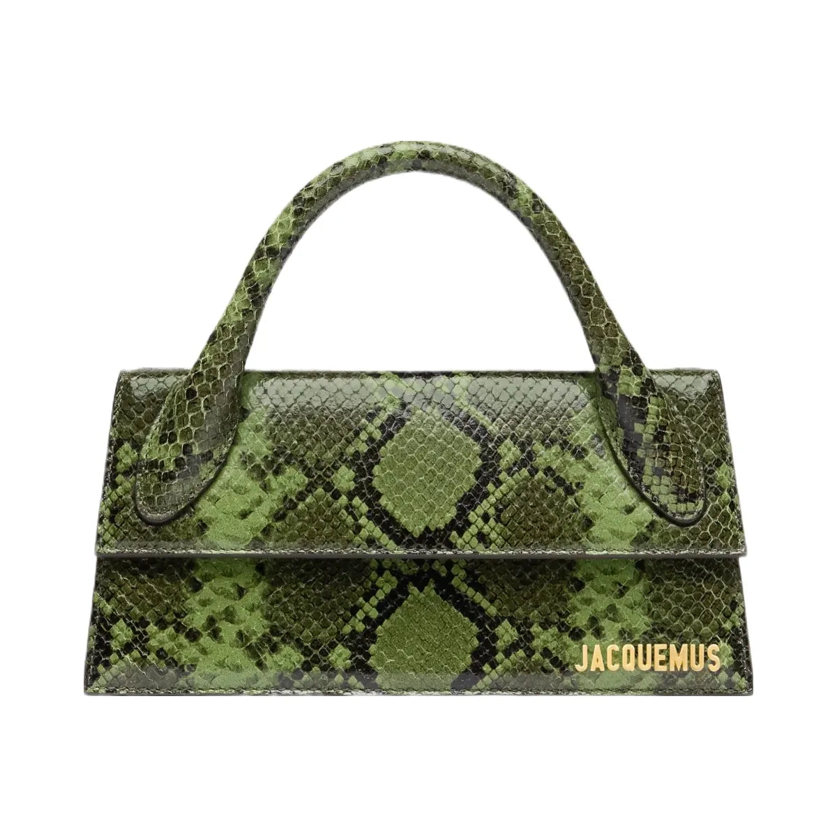 Jacquemus The Long Chiquito Long Signature Handbag Green