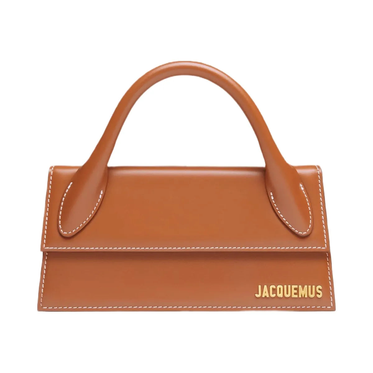 Jacquemus The Long Chiquito Smooth Leather Structured Bag Light Brown