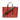 Jacquemus The Marino Horizontal Shopper Bag Soft Leather Tote Bag Terracotta