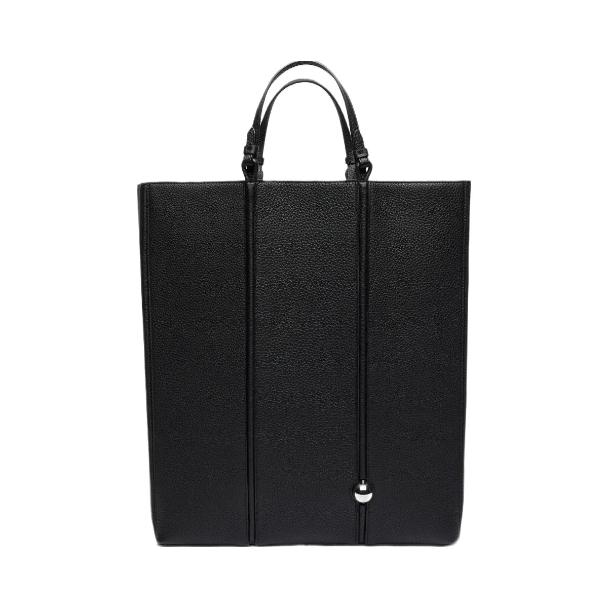 Jacquemus The Marino Shopper Bag Leather Shopper Bag Black