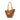 Jacquemus The Medium Bambola Medium Asymmetric Bucket Bag Light Brown