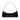Jacquemus The Ovalo Clutch Shoulder Bag In Glazed Leather Black