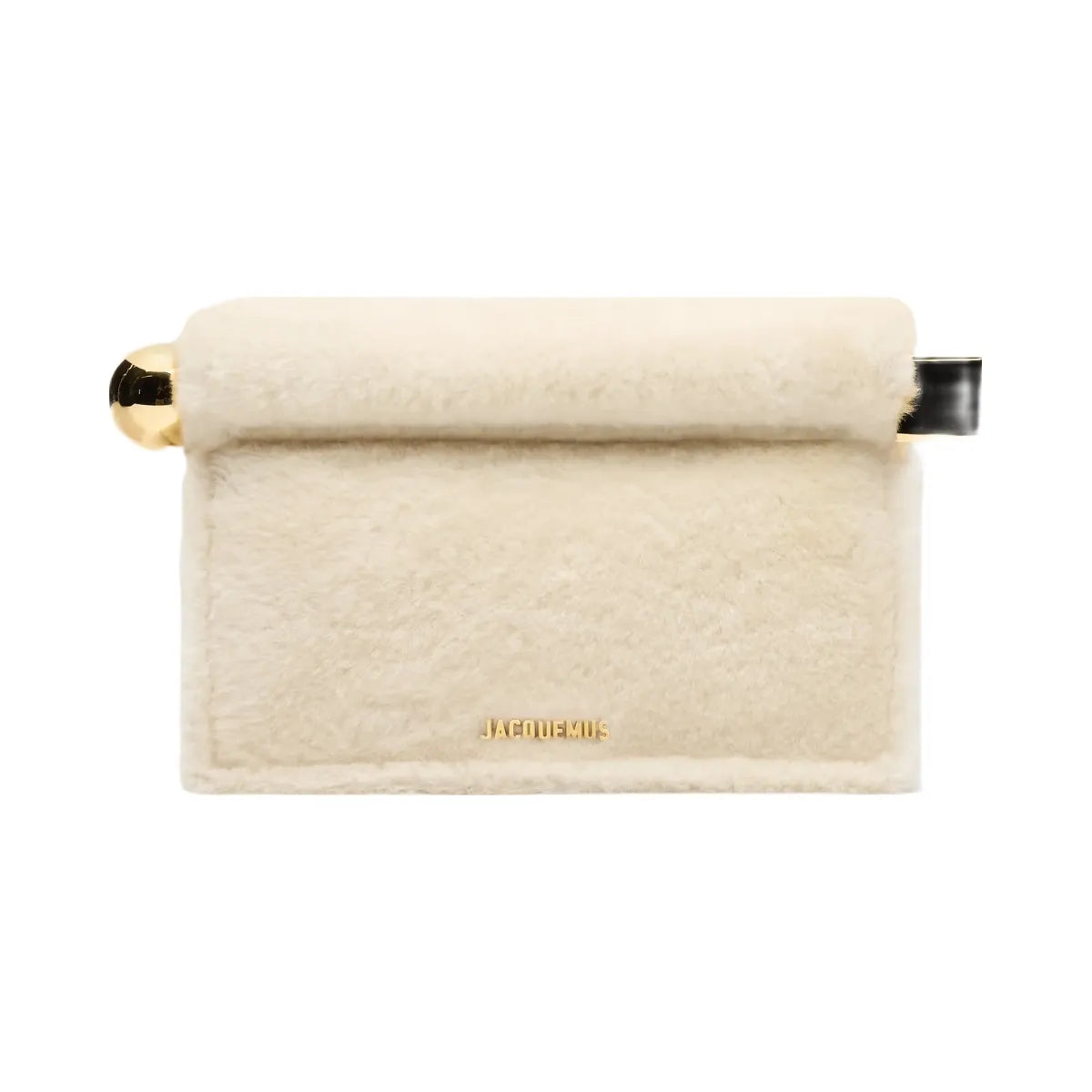 Jacquemus The Rond CarreClutch Take-Out Clutch Off-White