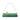Jacquemus The Salon Clutch Long Clutch Bag In Crocodile-Embossed Suede Dark Mint