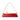 Jacquemus The Salon Clutch Long Clutch Bag In Glazed Leather Red
