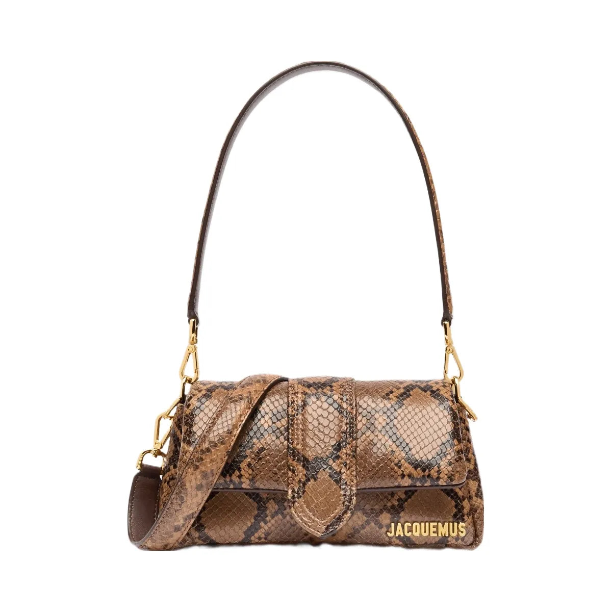 Jacquemus The Small Bambimou Mini Puffed Flap Bag Light Brown