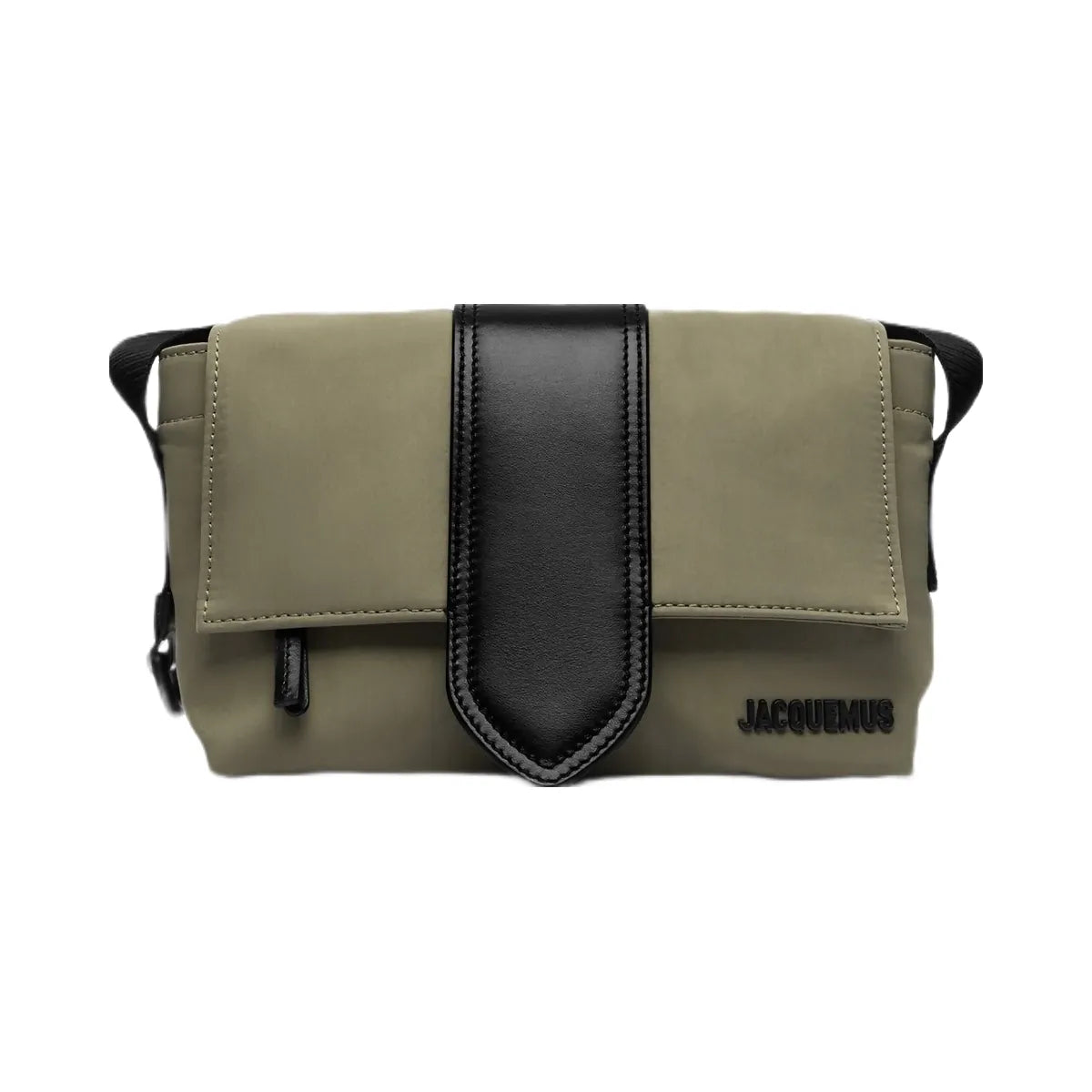 Jacquemus The Small Bambino Messenger Bag Mini Nylon Messenger Bag Khaki