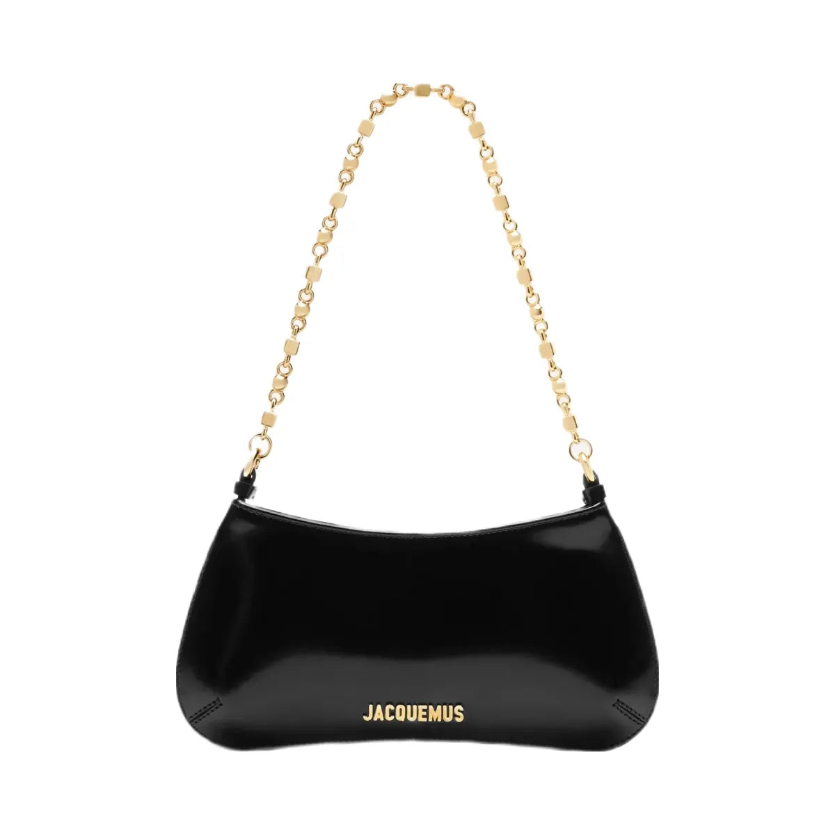 Jacquemus The Small Bisou Chaine Small Shoulder Bag Black