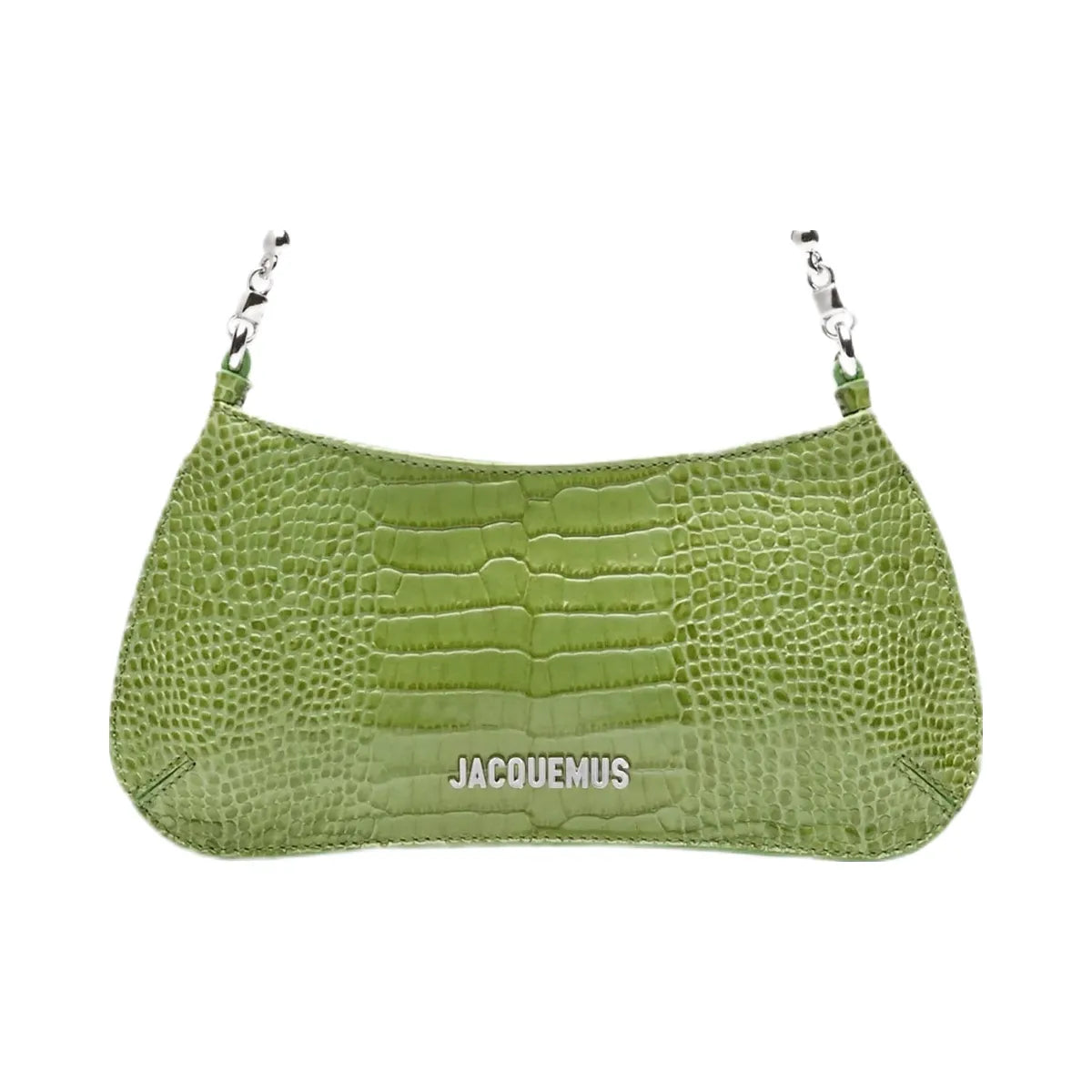 Jacquemus The Small Bisou Chaine Small Shoulder Bag Green