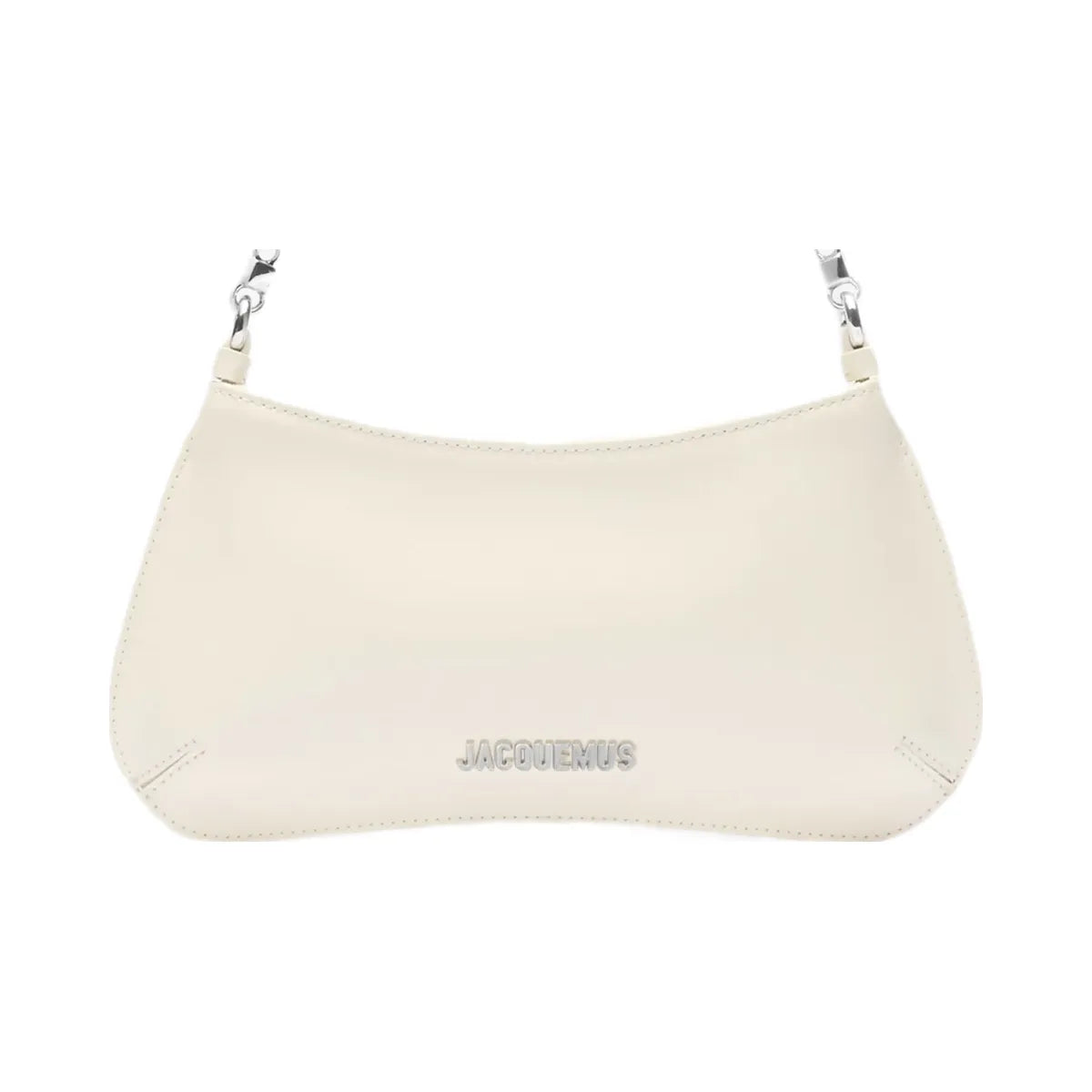Jacquemus The Small Bisou Chaine Small Shoulder Bag Light Ivory