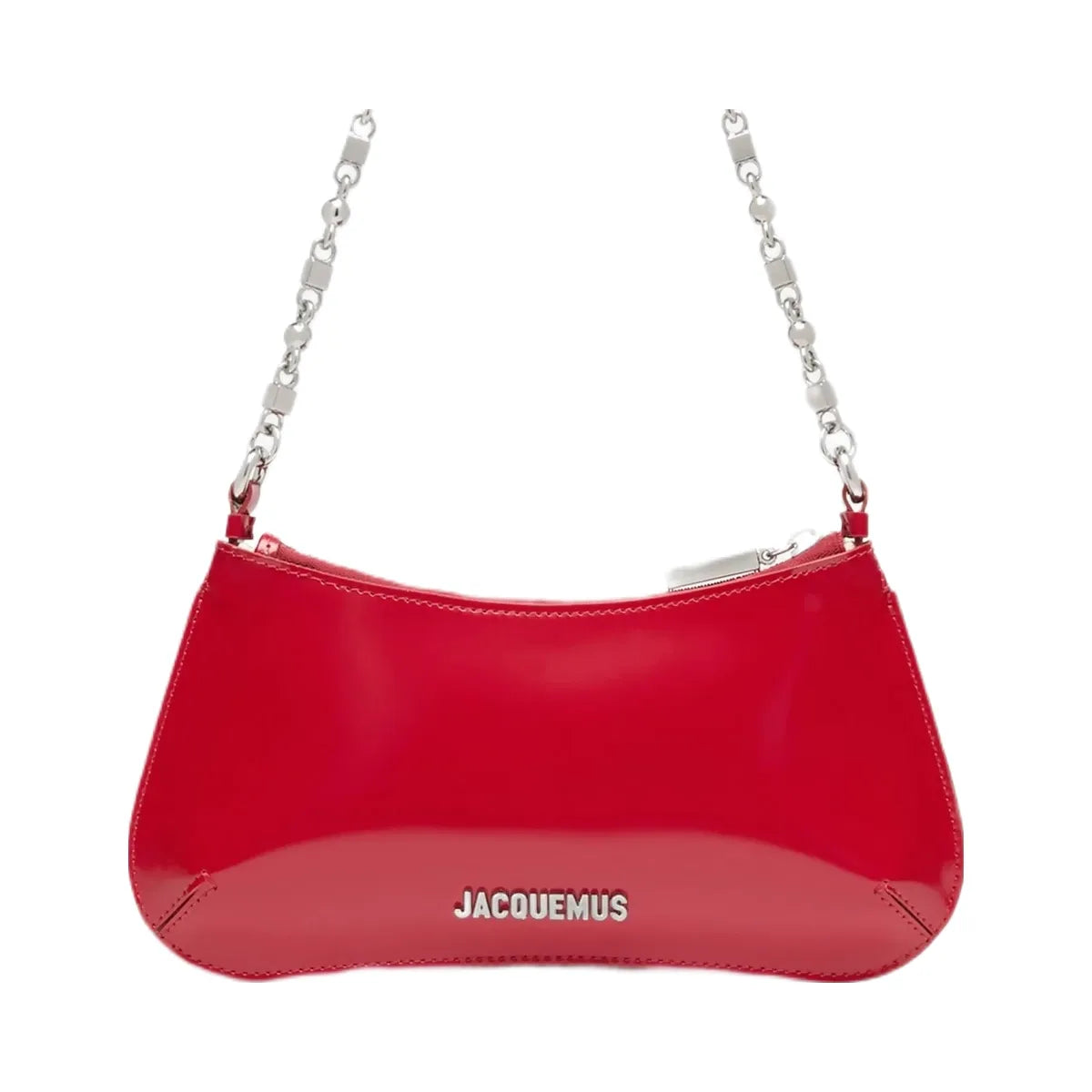 Jacquemus The Small Bisou Chaine Small Shoulder Bag Red