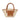 Jacquemus The Small Soli Basket Raphia Beach Basket Bag Light Brown