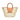 Jacquemus The Soli Basket Handwoven Straw Bag With Smooth Leather Details Light Brown