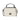 Karl Lagerfeld Autograph Color-Block Square Bag Black White