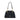 Karl Lagerfeld Autograph Medium Bowling Bag Black Gold