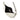 Karl Lagerfeld Autograph Oversized Moon Bag Off White