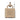 Karl Lagerfeld Autograph Padlock Medium Tote Bag Black Gold