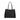 Karl Lagerfeld Autograph Padlock Medium Tote Bag Black Gold