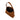 Karl Lagerfeld Autograph Padlock Suede Hobo Bag Dark Tan