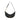 Karl Lagerfeld Autograph Small Moon Bag Black Gold