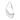 Karl Lagerfeld Autograph Small Moon Bag Off White