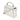 Karl Lagerfeld Autograph Small Top Handle Bag Off White
