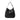 Karl Lagerfeld Autograph Swing Oversized Hobo Bag Black Gunmetal