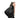 Karl Lagerfeld Autograph Swing Oversized Hobo Bag Black Gunmetal