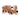 Karl Lagerfeld Circle Perforated Crossbody Bag Dark Tan
