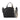 Karl Lagerfeld Circle Perforated Small Tote Bag Black