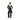 Karl Lagerfeld Cord Nylon Shoulder Bag Black