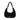 Karl Lagerfeld Gathered Hobo Bag Black