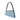 Karl Lagerfeld Geo Denim Shoulder Bag Acid Light Blue