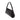 Karl Lagerfeld Geo High-Shine Flap Bag Black