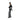 Karl Lagerfeld Glossy Mini Hobo Bag Black