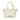 Karl Lagerfeld Ikon Choupette Rhinestone Small Shopper Natural