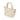 Karl Lagerfeld Ikon Circle Choupette Rhinestones Shopper Off White