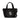 Karl Lagerfeld Ikon Circle Rhinestones Shopper Black