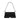 Karl Lagerfeld Ikon K Leather Shoulder Bag Black Nickel