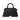 Karl Lagerfeld Ikon K Leather Top Handle Bag Black Nickel
