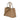 Karl Lagerfeld Ikon Smooth Small Tote Bag Mushroom Brown